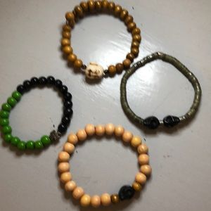 Men’s bracelet 4 pieces bundle
